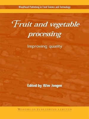 cover image of Fruit and Vegetable Processing